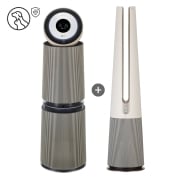 공기청정기 LG 퓨리케어 360˚ 알파 (펫 필터) + 에어로타워 (온풍 겸용) (E2CAPV22.AKOR) 썸네일이미지 0