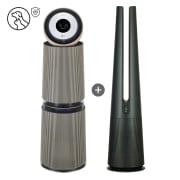 공기청정기 LG 퓨리케어 360˚ 알파 (펫 필터) + 에어로타워 (온풍 겸용) (E2CBPV22.AKOR) 썸네일이미지 0