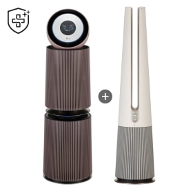 LG 퓨리케어 360˚ 알파 (일반 필터) + 에어로타워 (온풍 겸용) 제품 이미지