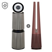 LG 오브제컬렉션 LG 퓨리케어 360˚ 알파 (일반 필터) + 에어로타워 (온풍 겸용) (E2BXPU22.AKOR) 썸네일이미지 0