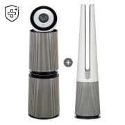 LG 업 가전 LG 퓨리케어 360˚ 알파 (일반 필터) + 에어로타워 (온풍 겸용) (E2BYPU22.AKOR) 썸네일이미지 0