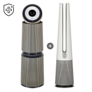 LG 오브제컬렉션 LG 퓨리케어 360˚ 알파 (일반 필터) + 에어로타워 (온풍 겸용) (E2CDPU22.AKOR) 썸네일이미지 0
