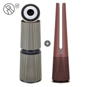 LG 오브제컬렉션 LG 퓨리케어 360˚ 알파 (펫 필터) + 에어로타워 (온풍 겸용) (E2CCPV22.AKOR) 썸네일이미지 0
