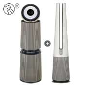 LG 업 가전 LG 퓨리케어 360˚ 알파 (펫 필터) + 에어로타워 (온풍 겸용) (E2CDPV22.AKOR) 썸네일이미지 0