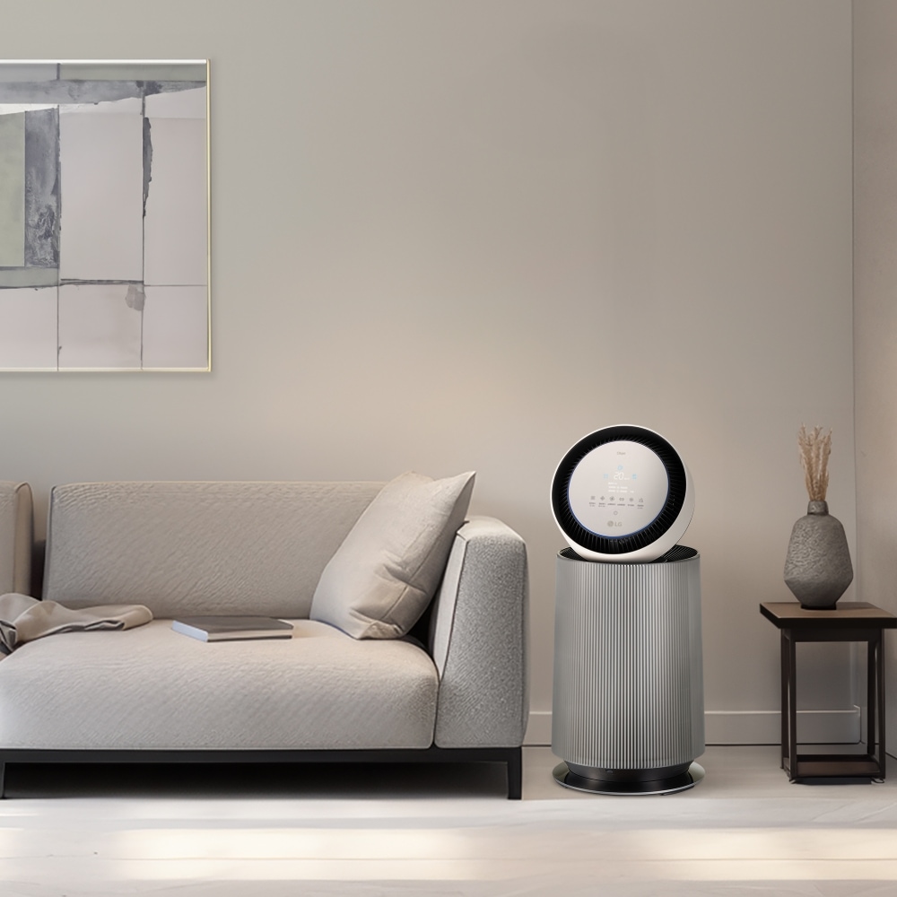 공기청정기 LG 퓨리케어 오브제컬렉션 360° 공기청정기 (AS192DSFAM.AKORR) 메인이미지 1
