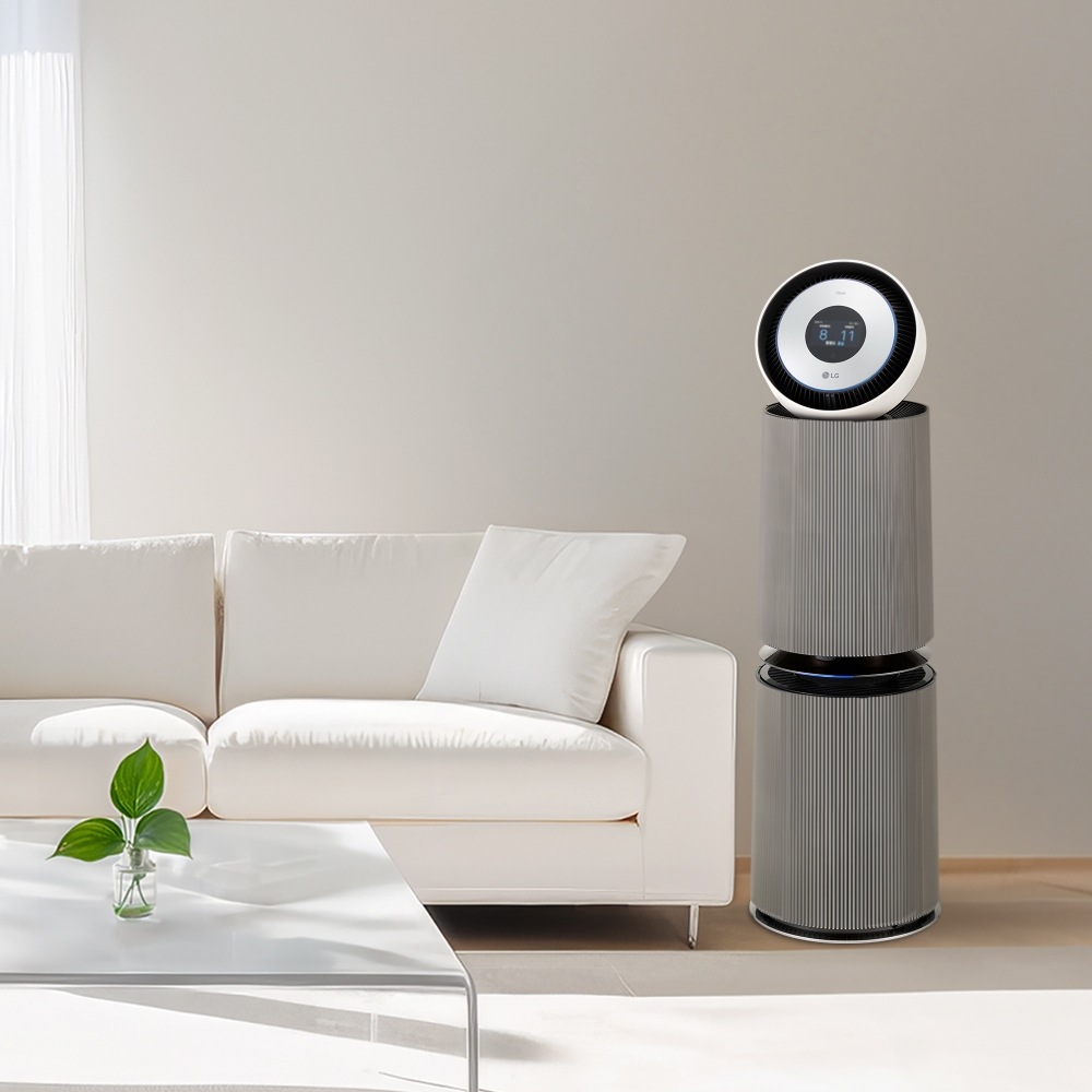 공기청정기 LG 퓨리케어 오브제컬렉션 360˚ 알파UP (G 필터) (AS333NS3C.AKOR) 메인이미지 1