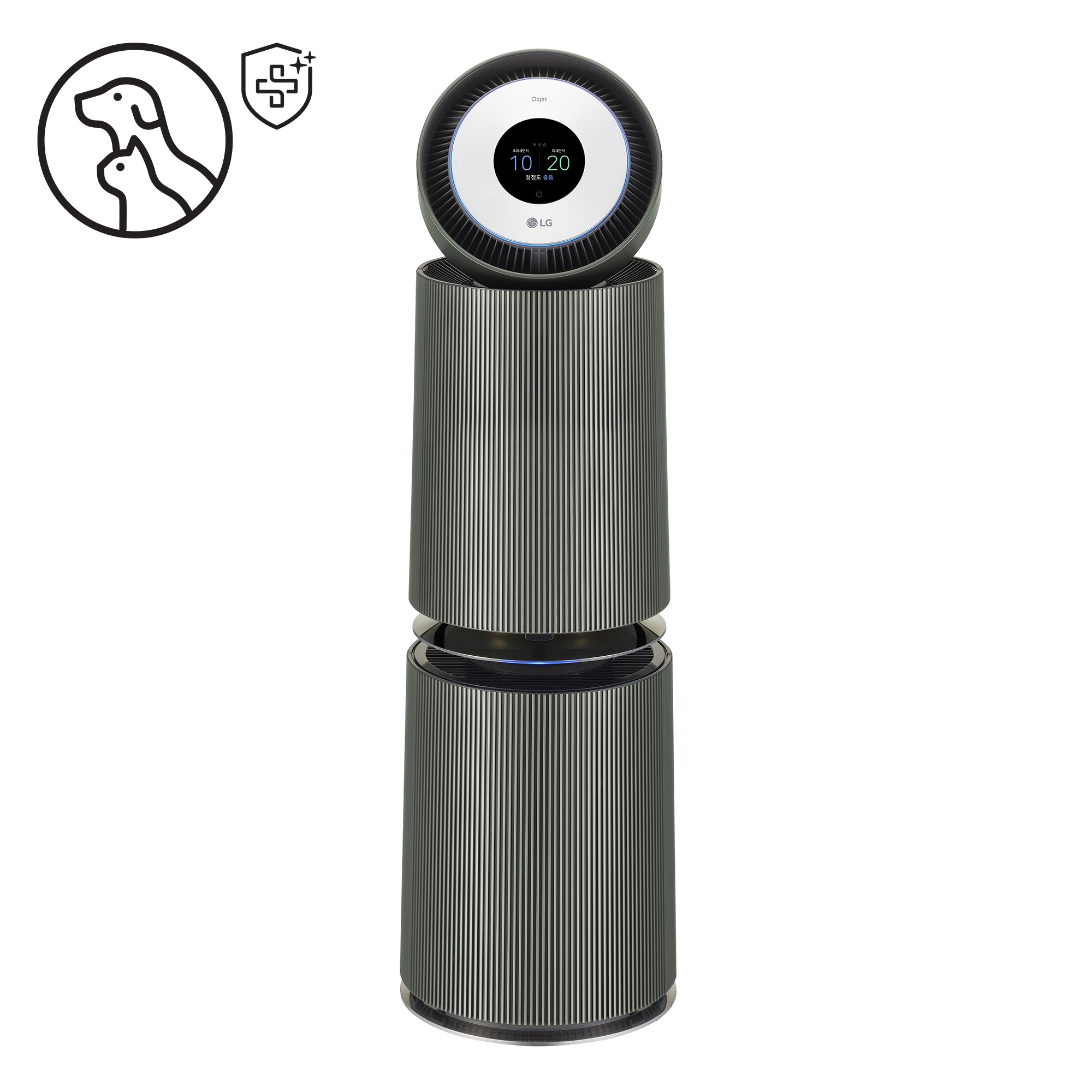 LG 오브제컬렉션 LG 퓨리케어 오브제컬렉션 360˚ 알파UP (G 펫 필터) (AS353NG4A.AKOR) 썸네일