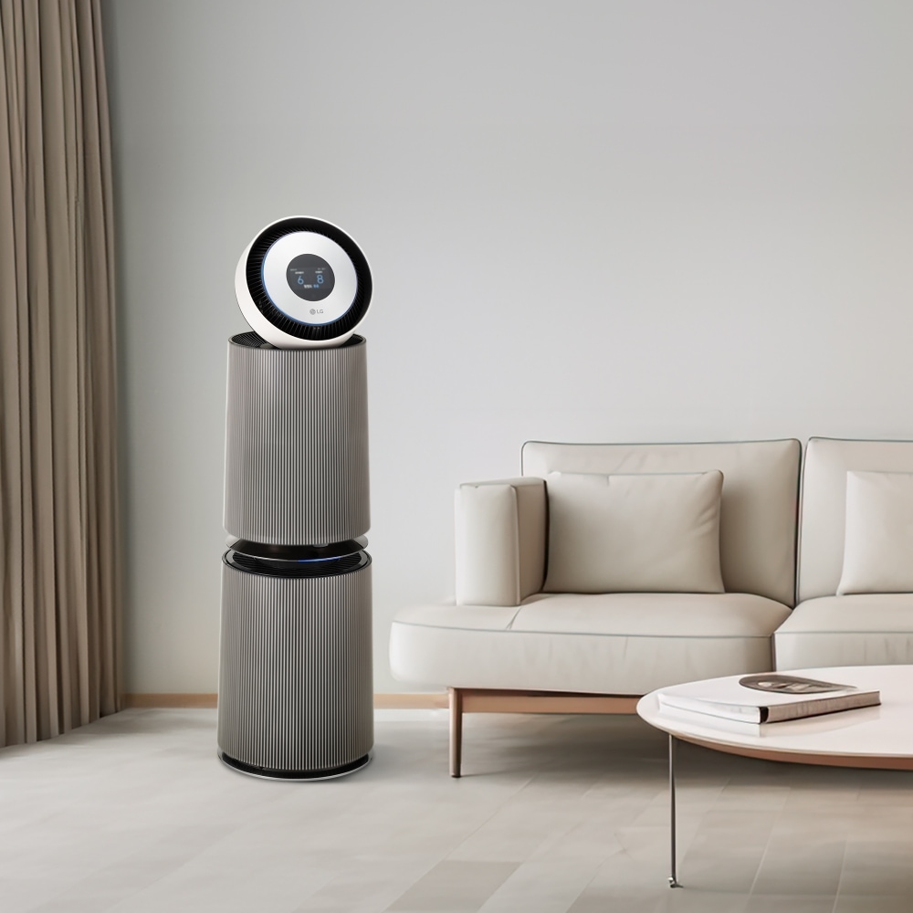 공기청정기 LG 퓨리케어 오브제컬렉션 360˚ 알파UP (G 펫 필터) (AS353NS4A.AKOR) 메인이미지 1