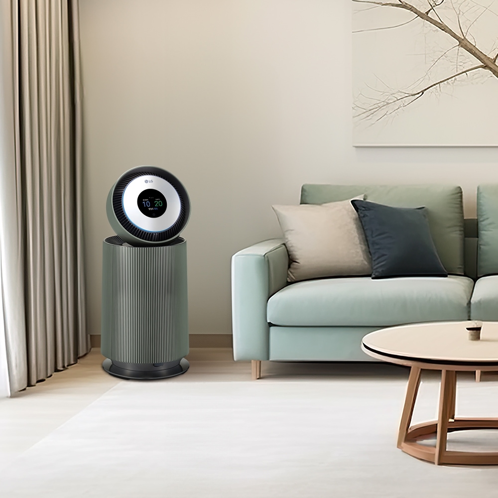 공기청정기 LG 퓨리케어 오브제컬렉션 360˚ 알파UP (G 필터)  (AS204NG3A.AKOR) 메인이미지 1