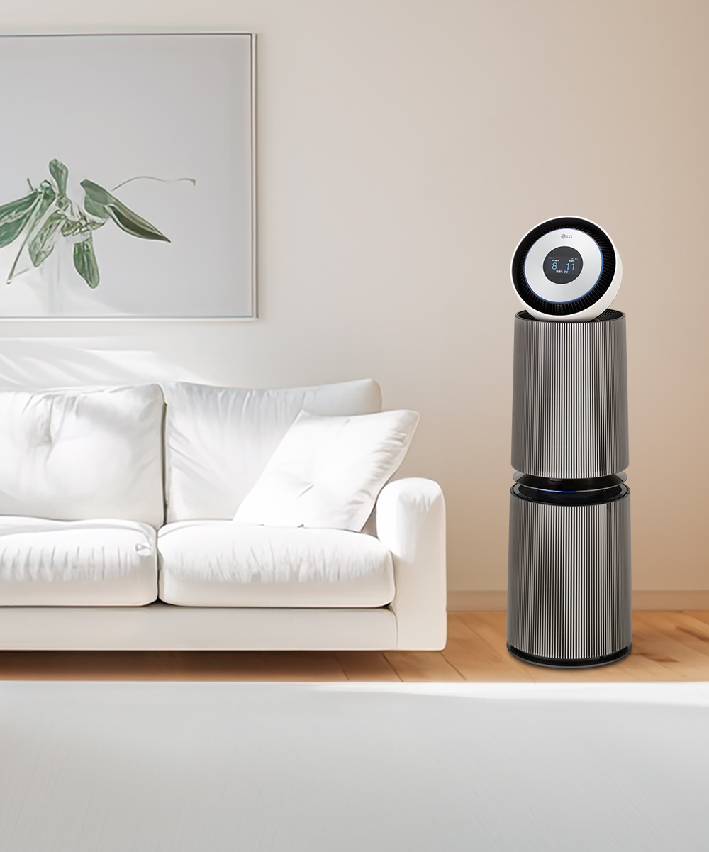 LG 업 가전 LG 퓨리케어 오브제컬렉션 360˚ 알파UP (G 펫필터)  (AS334NS4C.AKOR) 메인이미지 0