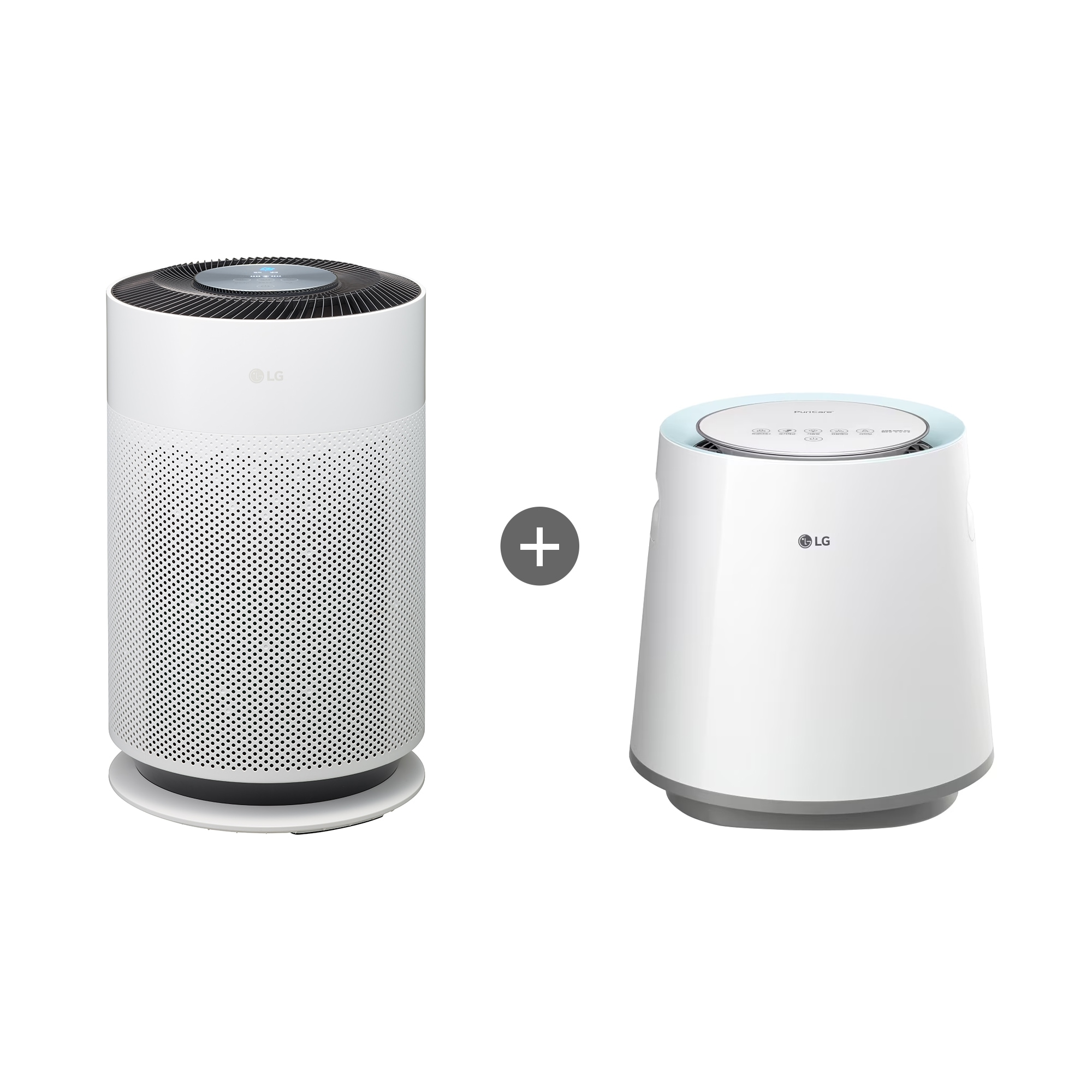 공기청정기 LG 퓨리케어 360˚ 공기청정기 Hit + LG 퓨리케어 자연기화 가습기 (AS153HWWHD.AKOR) 줌이미지 1