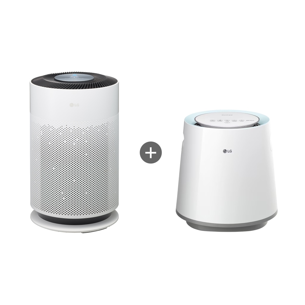 공기청정기 LG 퓨리케어 360˚ 공기청정기 Hit + LG 퓨리케어 자연기화 가습기 (AS153HWWHD.AKOR) 메인이미지 0