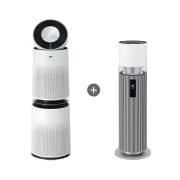 가습기 LG 퓨리케어 360˚ 공기청정기 플러스 + LG 퓨리케어 오브제컬렉션 하이드로타워 (AS283DWFHW.AKOR) 썸네일이미지 0