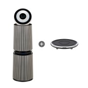 공기청정기 LG 퓨리케어 오브제컬렉션 360˚ 공기청정기 UV살균 (G 펫필터) + 무빙휠세트 (AS354NS4AM.AKOR) 썸네일이미지 1