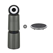 공기청정기 LG 퓨리케어 오브제컬렉션 360˚ 공기청정기 UV살균 (G 필터) + 무빙휠 세트 (AS354NG3AM.AKOR) 썸네일이미지 0