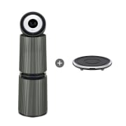 공기청정기 LG 퓨리케어 오브제컬렉션 360˚ 공기청정기 UV살균 (G 펫필터) + 무빙휠 세트 (AS354NG4AM.AKOR) 썸네일이미지 1