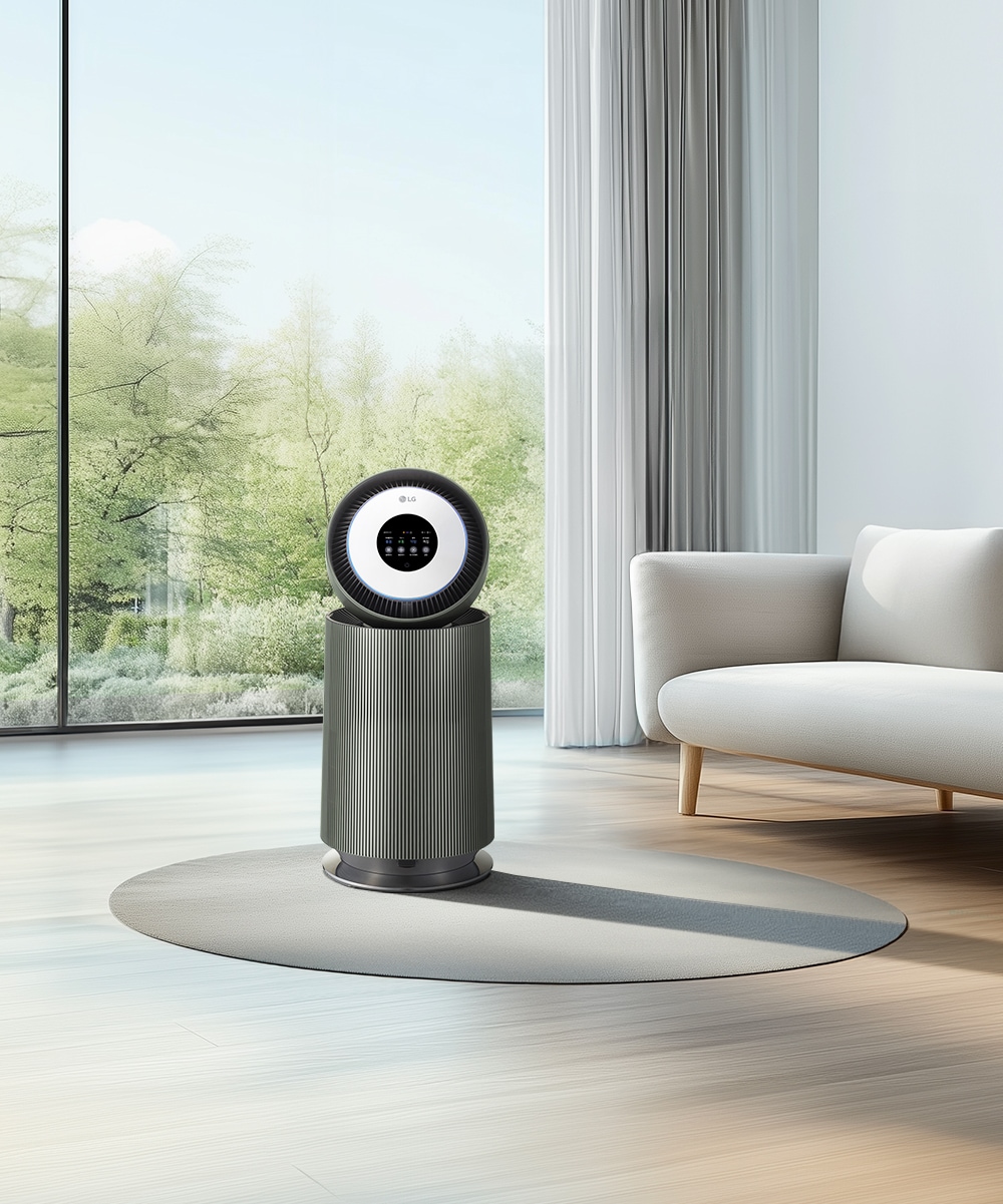 공기청정기 LG 퓨리케어 오브제컬렉션 AI 360˚  공기청정기 (G 필터) (AS205NGJA.AKOR) 메인이미지 0