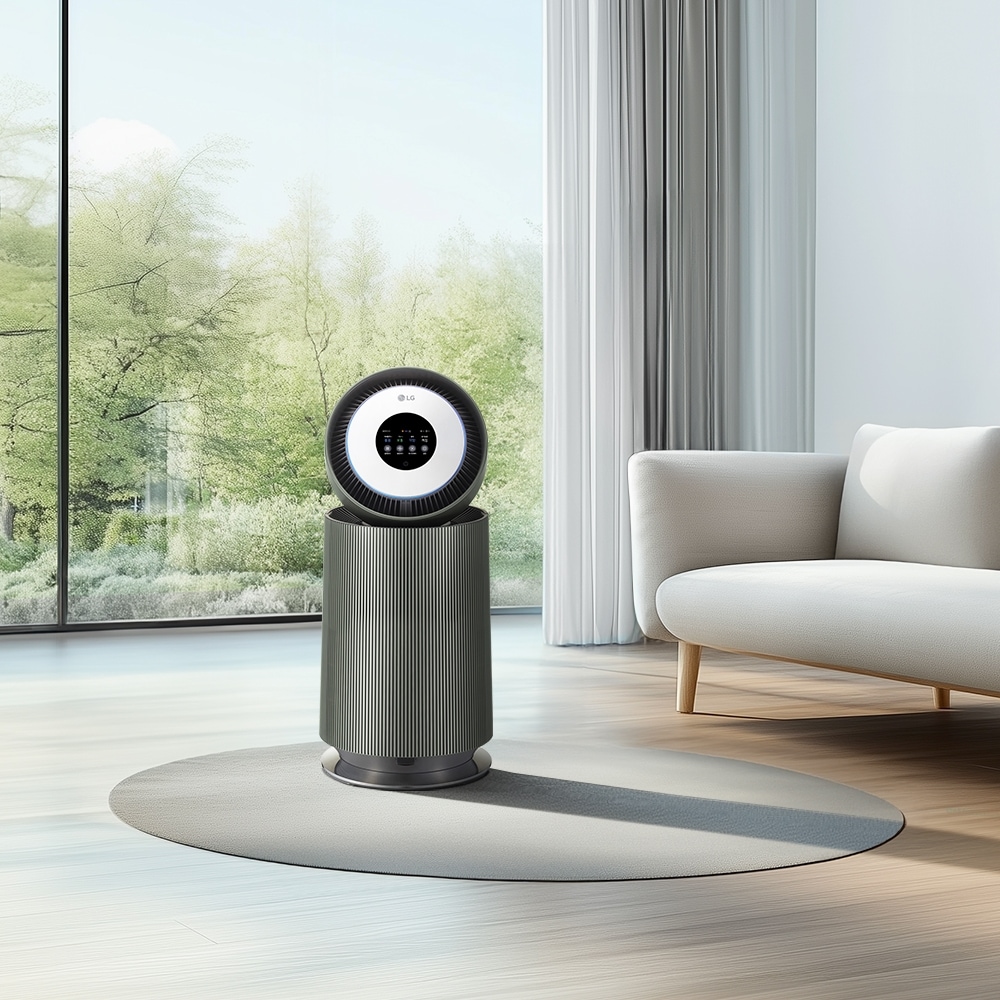 공기청정기 LG 퓨리케어 오브제컬렉션 AI 360˚  공기청정기 (G 필터) (AS205NGJA.AKOR) 메인이미지 0