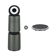 공기청정기 LG 퓨리케어 오브제컬렉션 AI+ 360˚ 공기청정기 (M 필터) + 무빙휠 세트 (AS355NGNAM.AKOR) 썸네일이미지 2