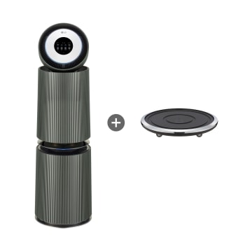LG 퓨리케어 오브제컬렉션 AI+ 360˚ 공기청정기 (M 필터) + 무빙휠 세트 114㎡  2등급 