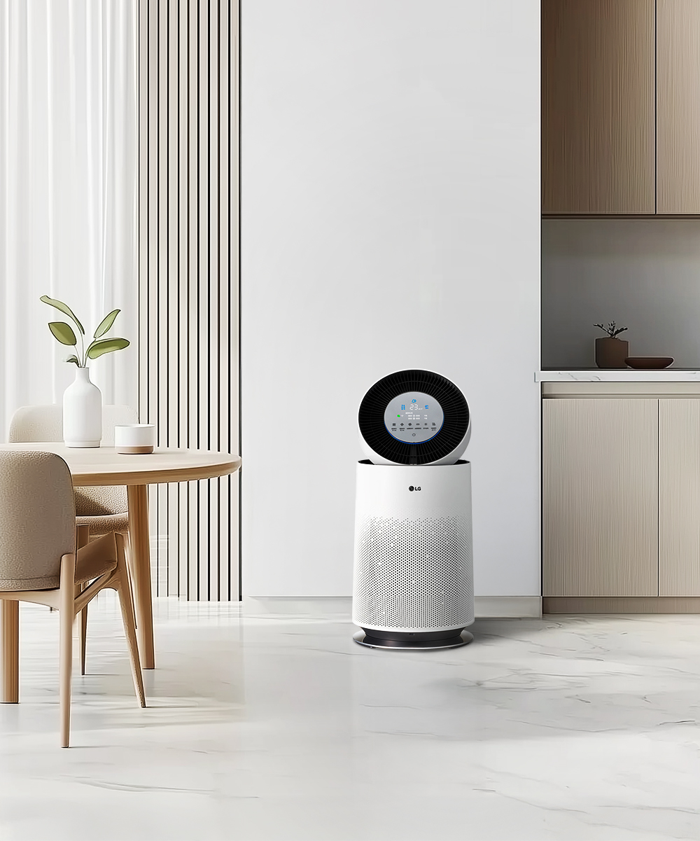 공기청정기 LG 퓨리케어 360˚ 공기청정기 플러스 + 무빙휠 세트 (AS195DWWAM.AKOR) 메인이미지 0