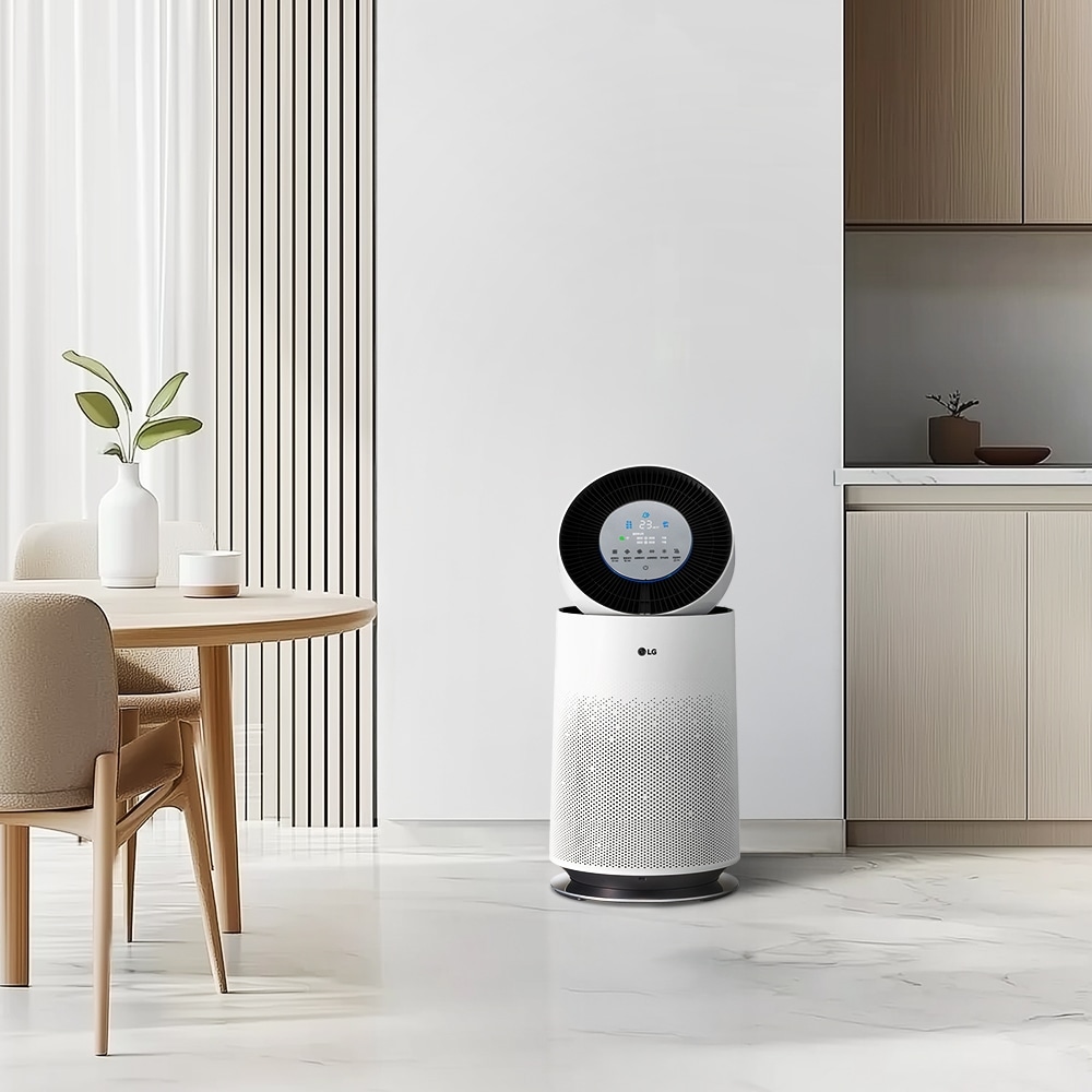 공기청정기 LG 퓨리케어 360˚ 공기청정기 플러스 + 무빙휠 세트 (AS195DWWAM.AKOR) 메인이미지 1