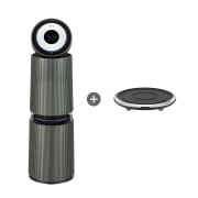 공기청정기 LG 퓨리케어 오브제컬렉션 AI 360˚ 공기청정기 UV살균 (G 필터)  + 무빙휠 (AS355NSELM.AKOR) 썸네일이미지 2