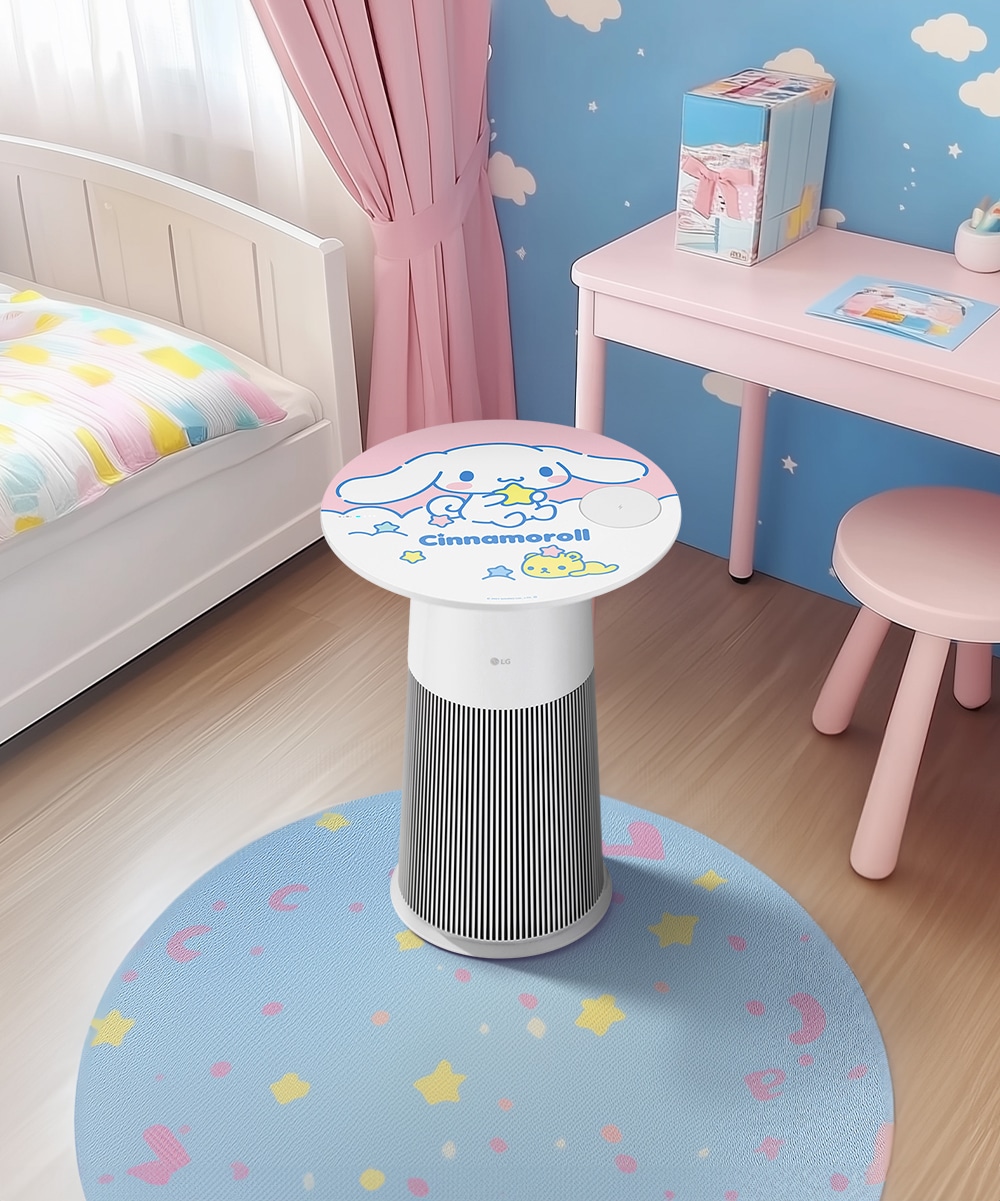 공기청정기 LG 퓨리케어 오브제컬렉션 에어로퍼니처 시나모롤 리미티드 에디션 (AS064PWBAS.AKOR) 메인이미지 0