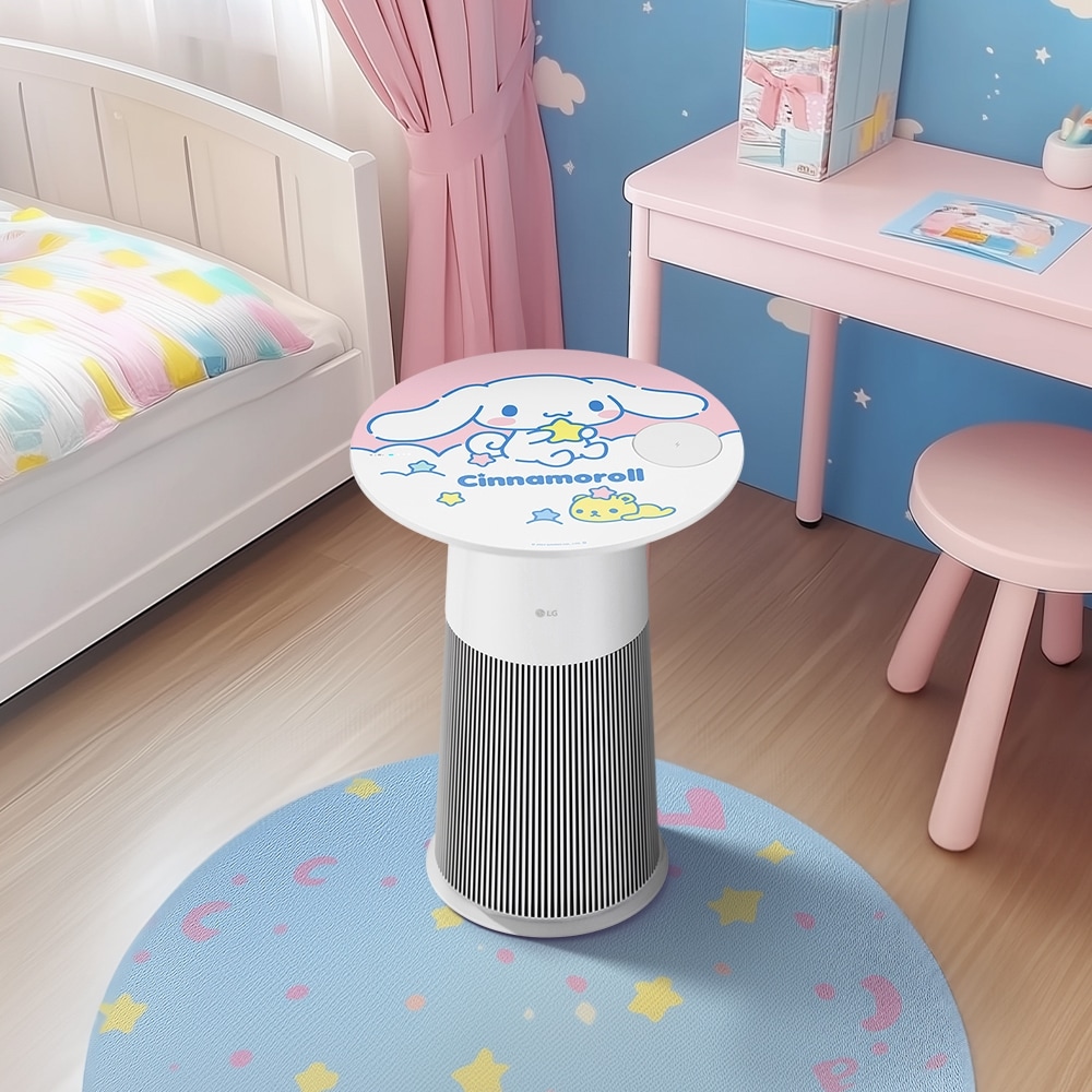 공기청정기 LG 퓨리케어 오브제컬렉션 에어로퍼니처 시나모롤 리미티드 에디션 (AS064PWBAS.AKOR) 메인이미지 1