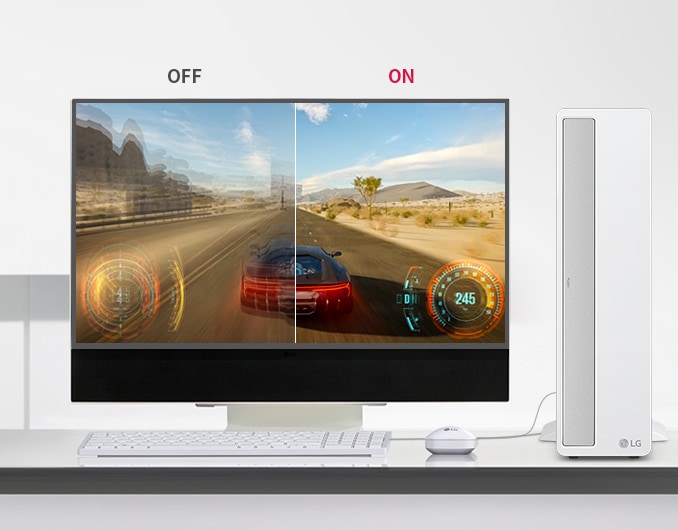 프리싱크(freesync™)로_<br>끊김없이_생생하게