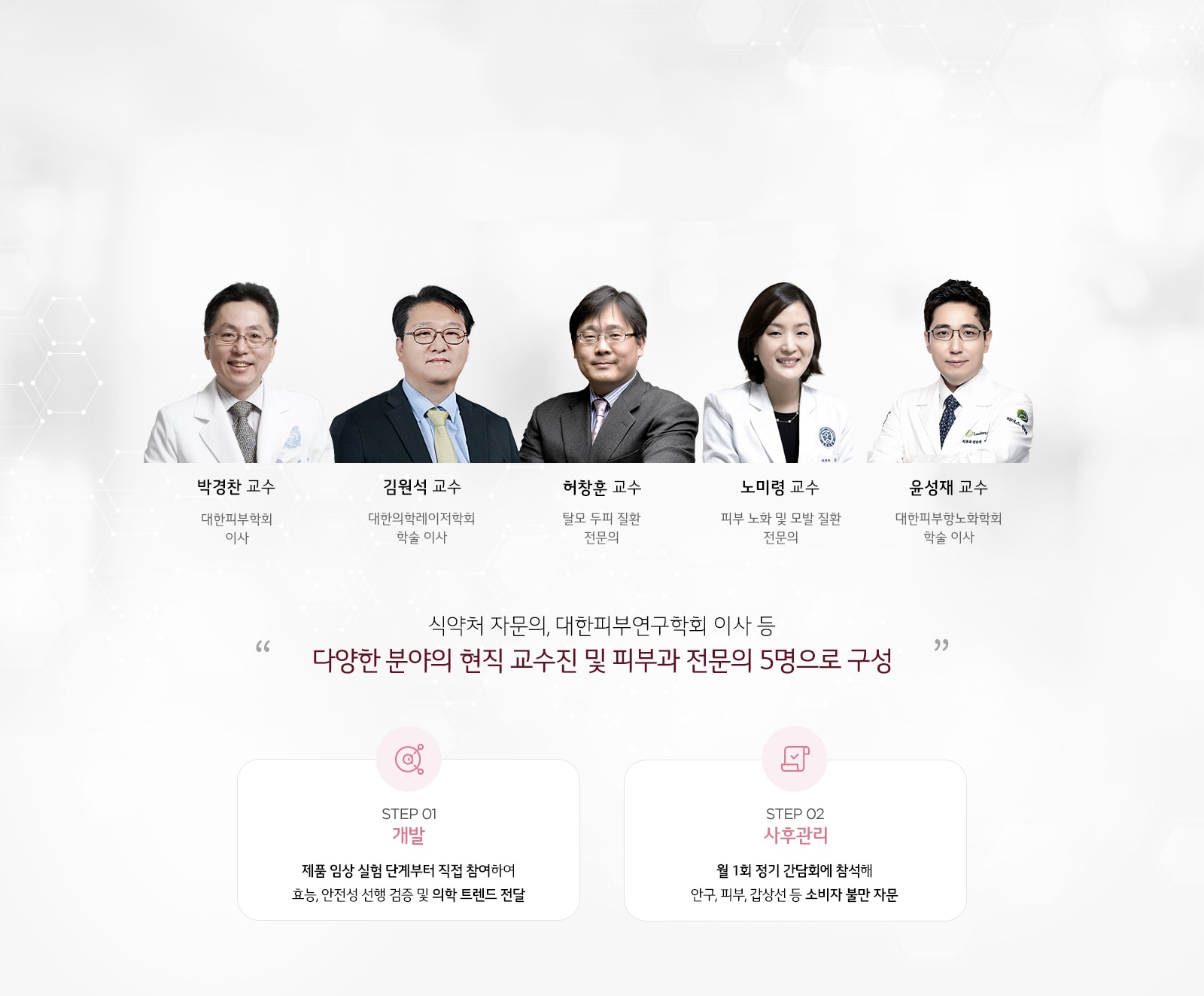 프라엘 피부 과학 자문단1