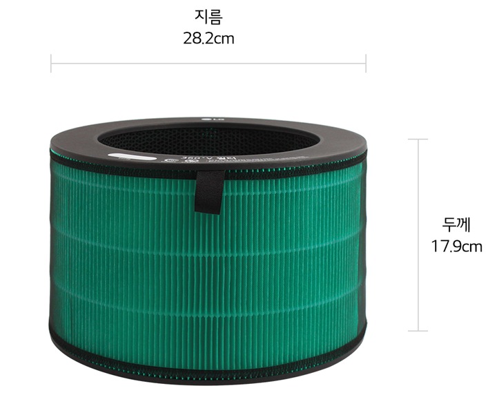 본 상품은 사진의 360º ﻿V 필터에 ﻿극세필터가 부착되어 있습니다1