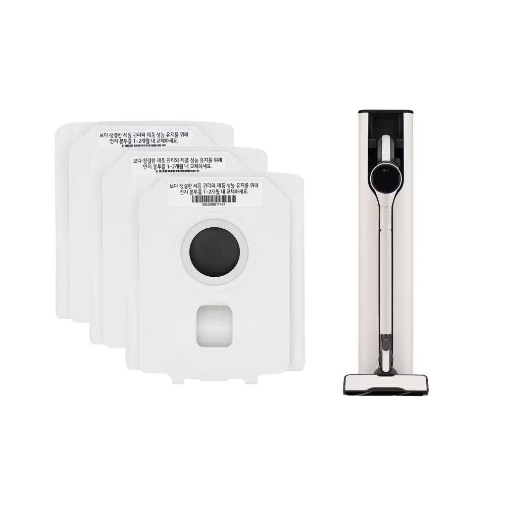 A9/A9S/A7 청소기 청소기 A9/A9S/A7 올인원타워 먼지봉투 세트 (3개입) (AGF78838447) 메인이미지 0