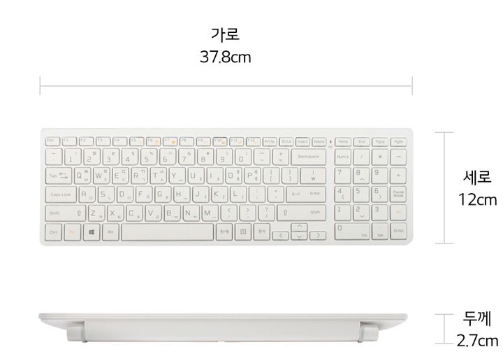 본 상품은 사진의 키보드 1개, 키스킨 1개, 건전지 1개 세트로 구성되어 있습니다1