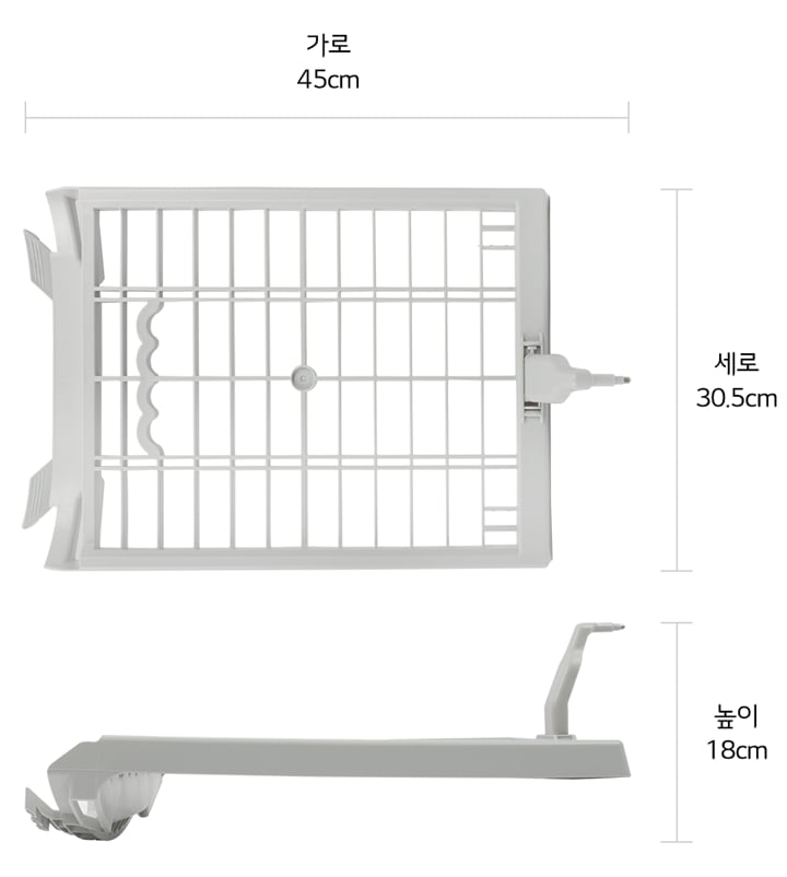 본 상품은 사진의 선반 1개로 구성되어 있습니다1