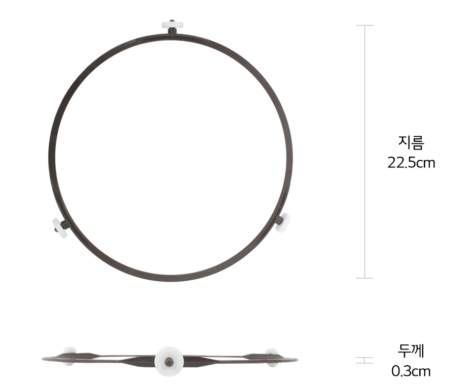 본 상품은 사진의 회전링 1개로 구성되어 있습니다1