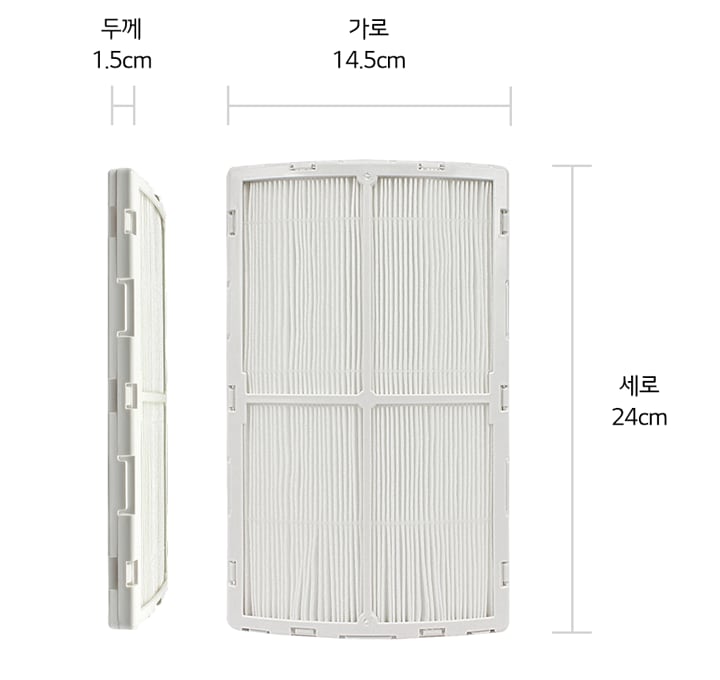 본 상품은 사진의 필터 2개로 구성되어 있습니다1