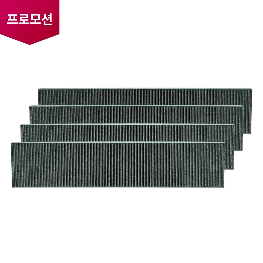 스탠드 에어컨 스탠드 에어컨 타워 새집증후군 저감필터(알러지 + 포름알데히드) (4개입) (ADQ75673346) 메인이미지 0