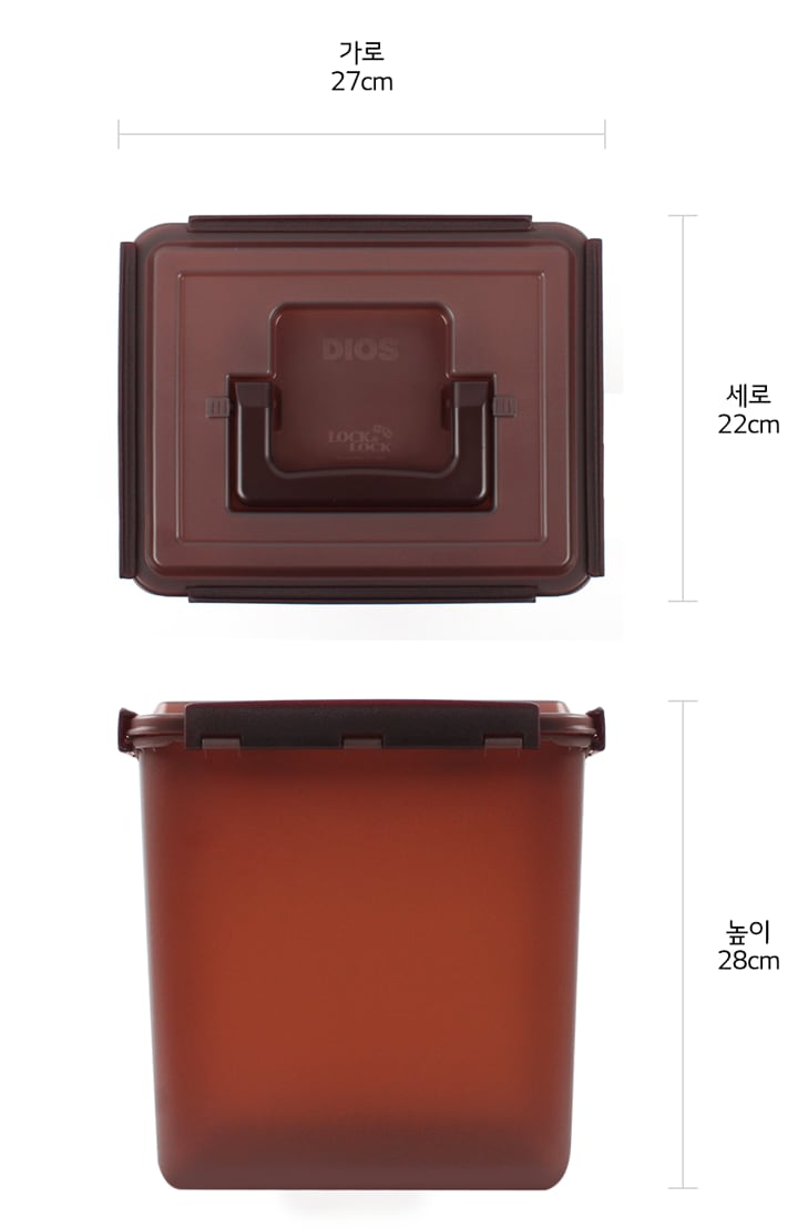 본 상품은 사진의 김치통 1개로 구성되어 있습니다1
