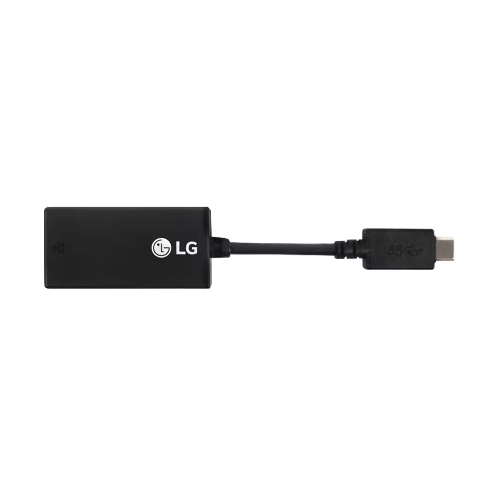 노트북 USB-C 타입 기가 LAN 젠더 (블랙, 1Gbps) (EAD64046006) 줌이미지 1