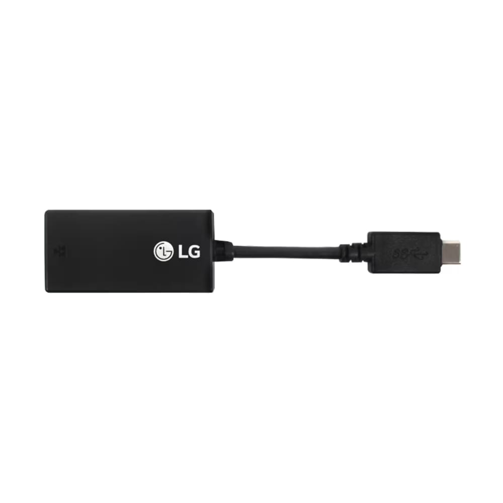 노트북 USB-C 타입 기가 LAN 젠더 (블랙, 1Gbps) (EAD64046006) 메인이미지 0