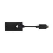 노트북 USB-C 타입 기가 LAN 젠더 (블랙, 1Gbps) (EAD64046006) 썸네일이미지 1