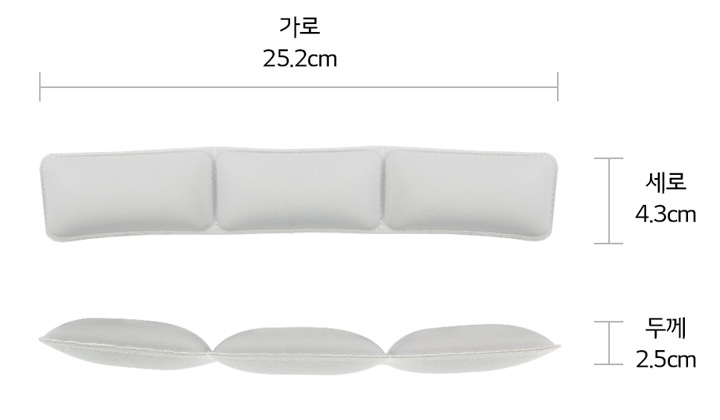 본 상품은 사진의 쿠션 패드 1개로 구성되어 있습니다1