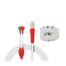뷰티/의료기기 전극 케이블(Red) + 전극 패드 세트 (COV36991301) 썸네일