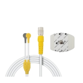 뷰티/의료기기 전극 케이블(Yellow) + 전극 패드 세트 (COV36991201) 썸네일