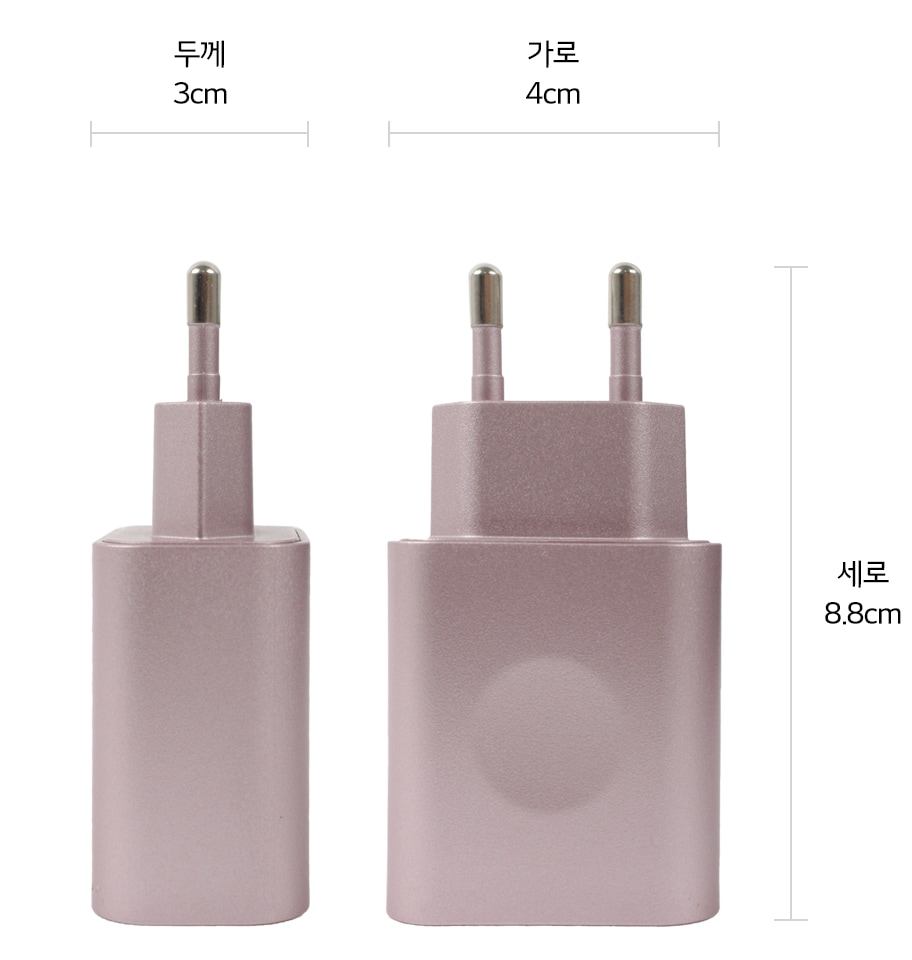 본 상품은 사진의 충전 어댑터 1개로 구성되어 있습니다1