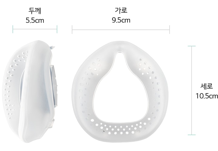 본 상품은 퓨리케어 마스크 1세대 페이스가드 1개로 구성되어 있습니다1