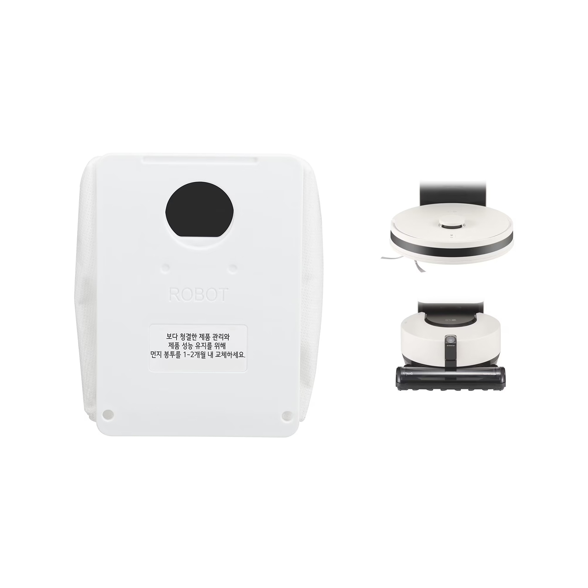 로봇청소기 로봇청소기 R5/R9 올인원타워 먼지봉투 (1개입) (AJL75313909) 줌이미지 1