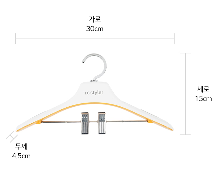 본 상품은 사진의 키즈 전용 옷걸이 1개로 구성되어 있습니다1