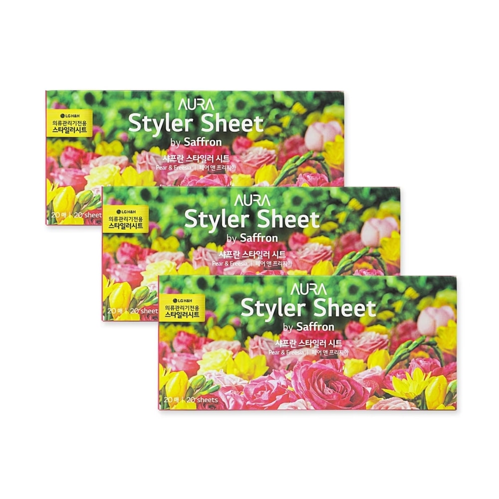 의류관리기 스타일러 향기시트 (페어 앤 프리지아) (3개입) (AGF04127481) 메인이미지 0